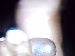 Big Ebony Lover's Erotic Foot Play