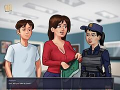 Anime-style walkthrough for adult game