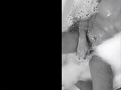 Steamy Bath with Brazilian Charm