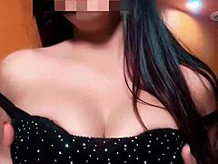 Petite amateur meets towering raw passion