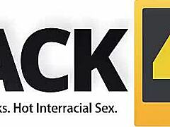 White Teen's Ebony Passion