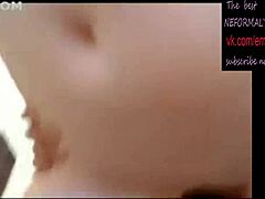 Goth emo babe’s homemade anal gets messy