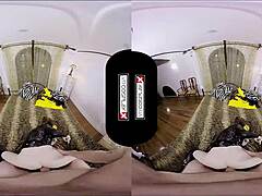 VR Batgirl's funny steamy ride
