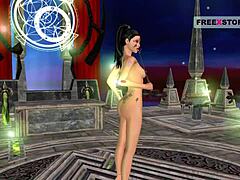 Indian Bhabhi's Animated Sensual Poses