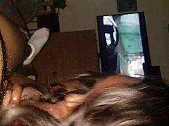 Late Night Cock Sucking Session Caught On Camera