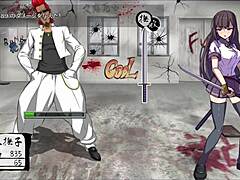 Japanese schoolgirl game with naughty fun