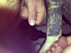 A TATTOOED GIRL'S VIDEO BOOTH PLEASURE