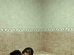 Married woman's steamy tub escape