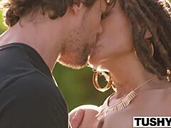 WATCH INTERRACIAL ANAL WITH OILED VIBE