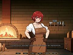 Tomboy love in hot forge