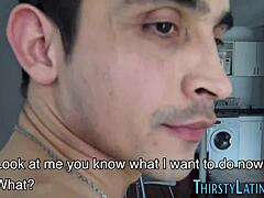 Gay Latino's HD Facial Session
