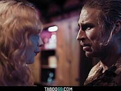 Blonde Vixen Fierce with Stranger