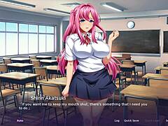 curvy hentai girl in trio