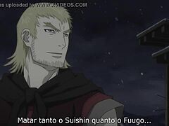 Samurai warrior gets it hard