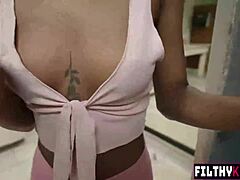 mila mars’ gym bathroom thrill