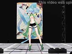 Big-boobed Sinon stars in my latest fantasy video