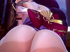Small-boobed girls in 3D porn