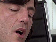 antinia la rouge teases with cum facial