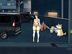 Anime MILF in daring display