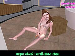 Animated story of a teen girl using a carrot creatively