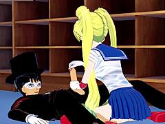 Blonde Takes Monster in Koikatsu