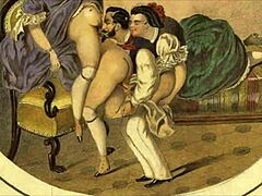 Vintage and contemporary erotic art