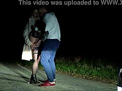 Mysterious Lady’s Steamy Roadside Meet