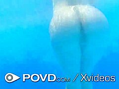 Outdoor action with steamy blowjob
