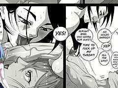 Futa and girls in animated porn