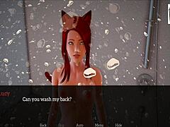 Animated video with small boobed characters