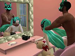 have you seen miku fucked in 3d anime?