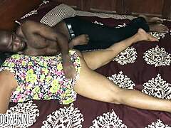 Madam Seduces Repairman with Sultry Moves