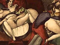 Vintage erotic art comes to life