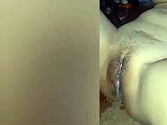 skinny blonde clashes with ebony
