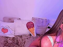 Gorgeous Babe’s Fingering Climax On Webcam Show