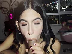 Latina Alicia Trece Sparks Bold Dance