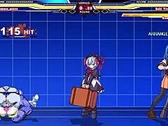 Kuromaru大战Arcana Heart,狂野动漫射精对决