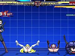 Kuromaru大战Arcana Heart,狂野动漫射精对决