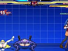 Kuromaru大战Arcana Heart,狂野动漫射精对决