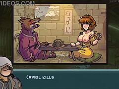 Cartoon Desire Stuns Animated