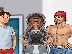 Cartoon Curves in Hot Escapades