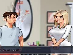 Summer Cartoon Curves Escapade