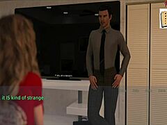 wife and friend ignite bedroom