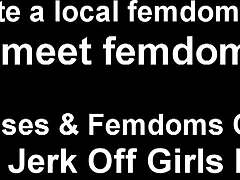 Femdom ties you for raw action