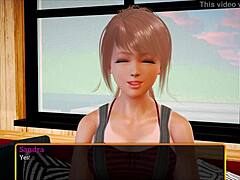 Redhead Teen’s Erotic Cartoon Fuck At Home