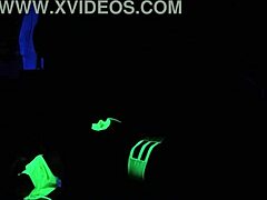 Watch Dayanara in black light sex POV