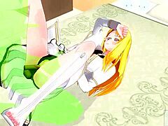 Asian Kick in 3D Porn Anime