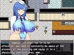 my friends showed nipple piercings in hentai