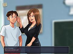 summertime saga 166's daring erotic clash