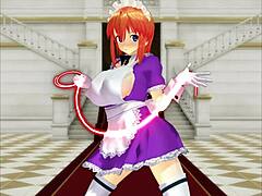 Hentai Heroine Gripping Scenes